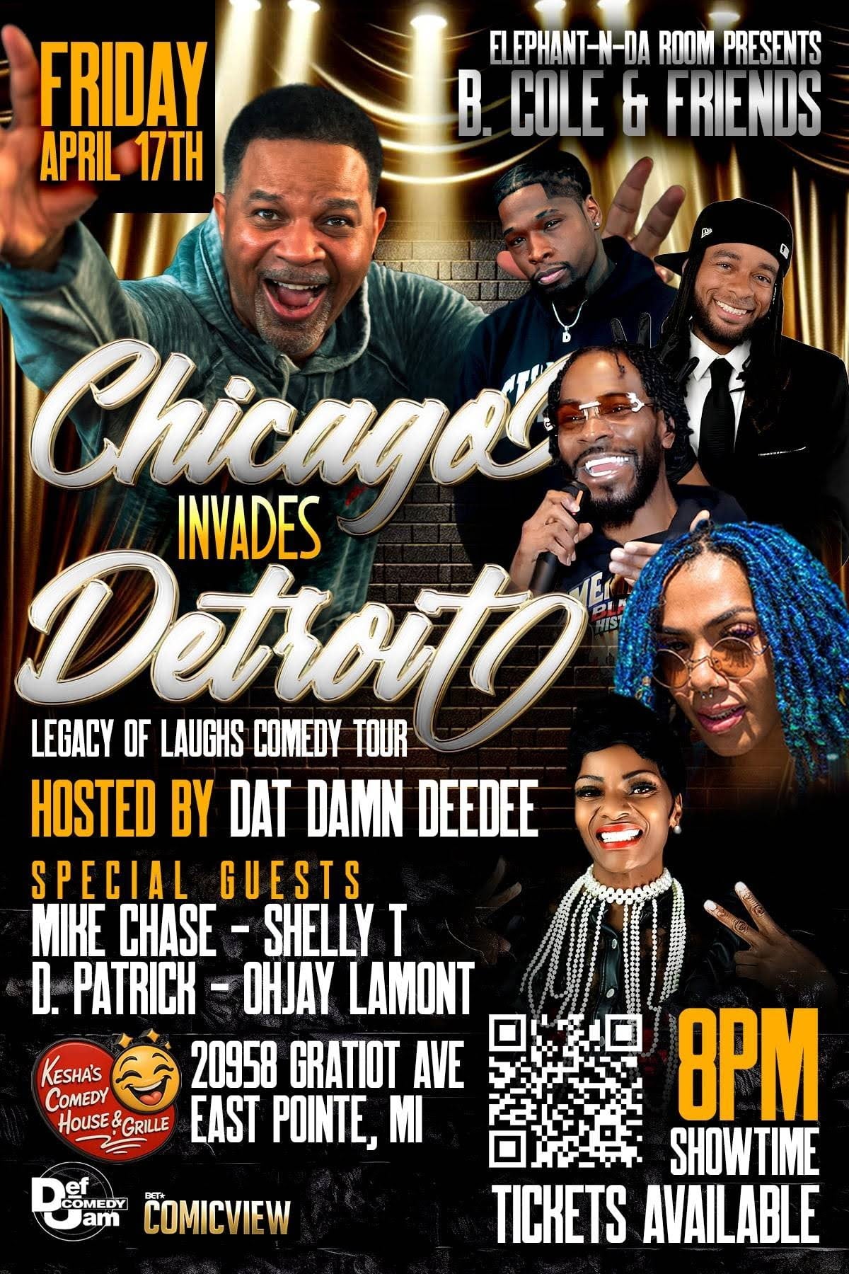 Chicago Invades Detroit 4/17