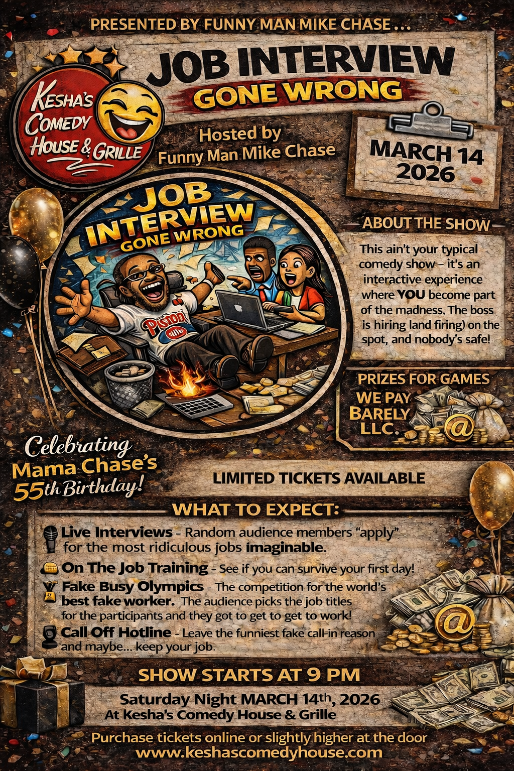 Job Interview Gone Wrong ft Mike Chase 3/14