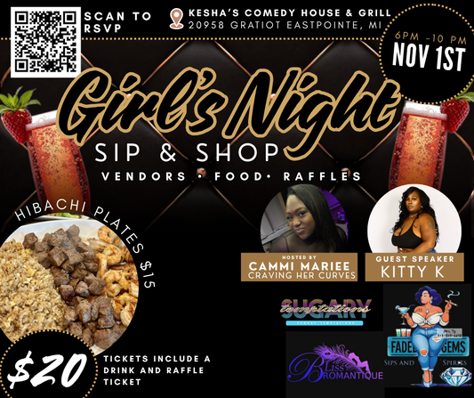 Girl's Night Sip & Shop