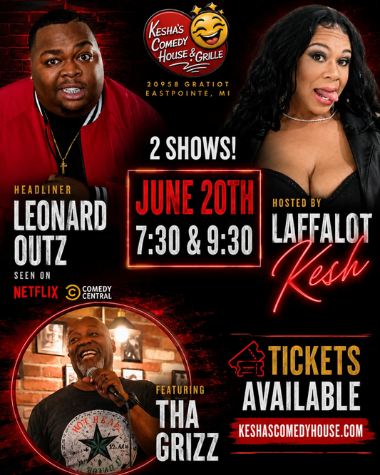 6/20 Leonard Outz Comedy Showcase