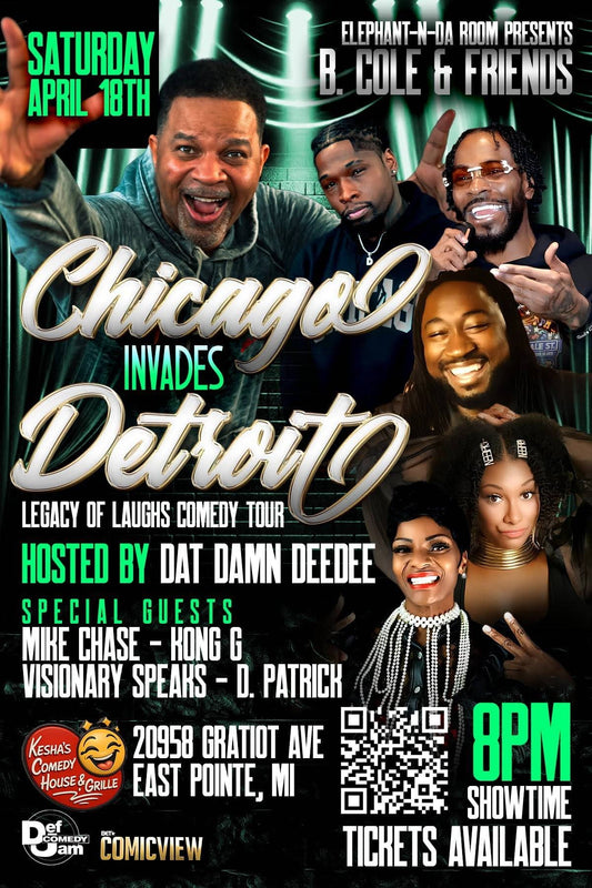 Chicago Invades Detroit 4/18