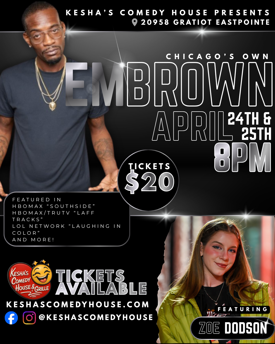 Em Brown Comedy Weekend