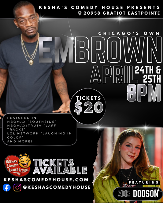 Em Brown Comedy Weekend