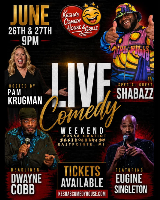 6/26 & 6/27 LIVE Comedy Weekend