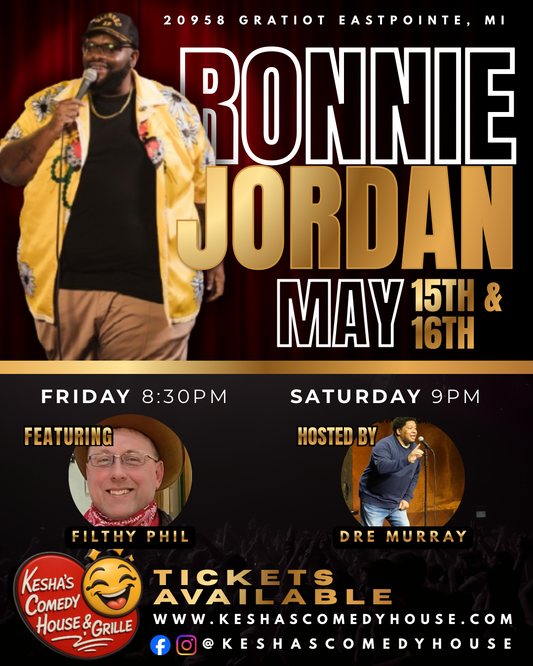 Ronnie Jordan 5/15 & 5/16